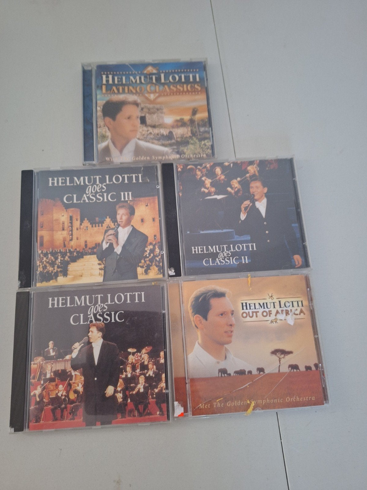 Helmut Lotti diverse cd's 5x, Ophalen of Verzenden, 1990 - 1999, Zo goed als nieuw