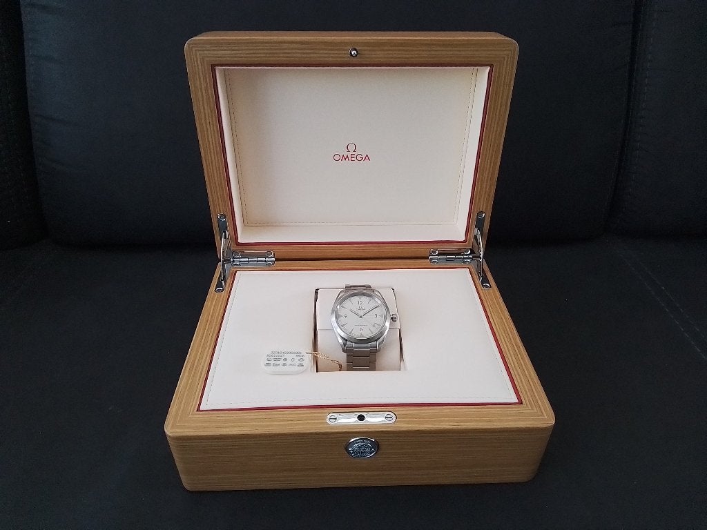 Omega seamaster railmaster, Staal, Staal, Polshorloge, Nieuw
