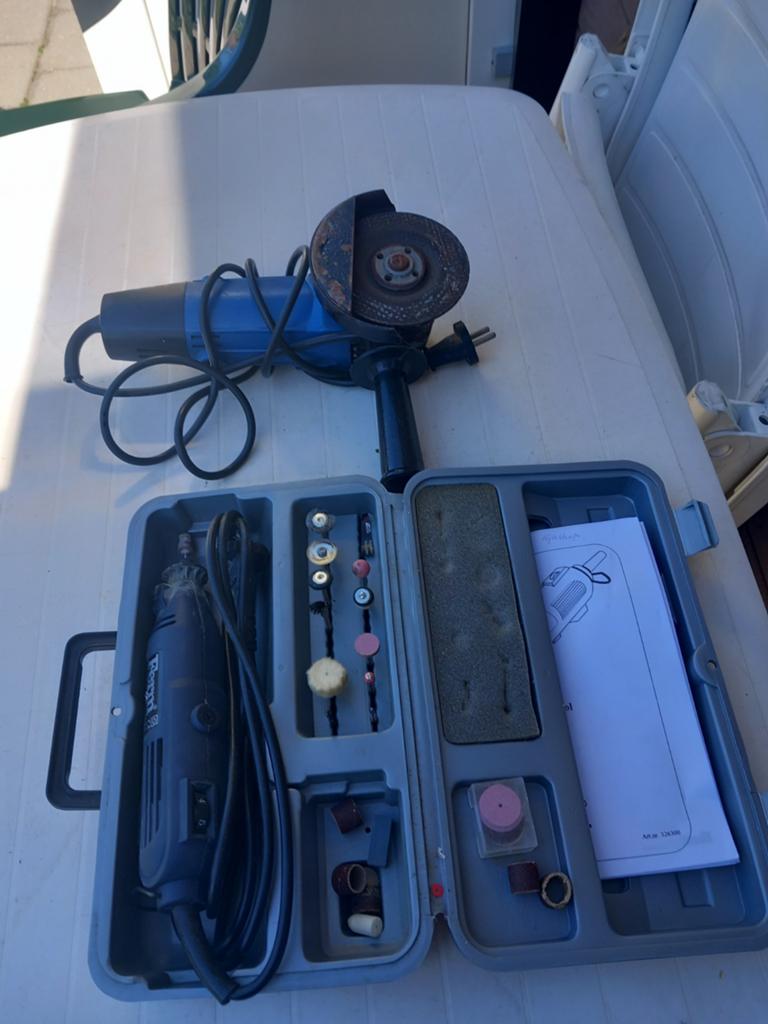 Flex en slijpmachine ophalen, Ophalen, Minder dan 700 watt, Werkbankslijpmachine