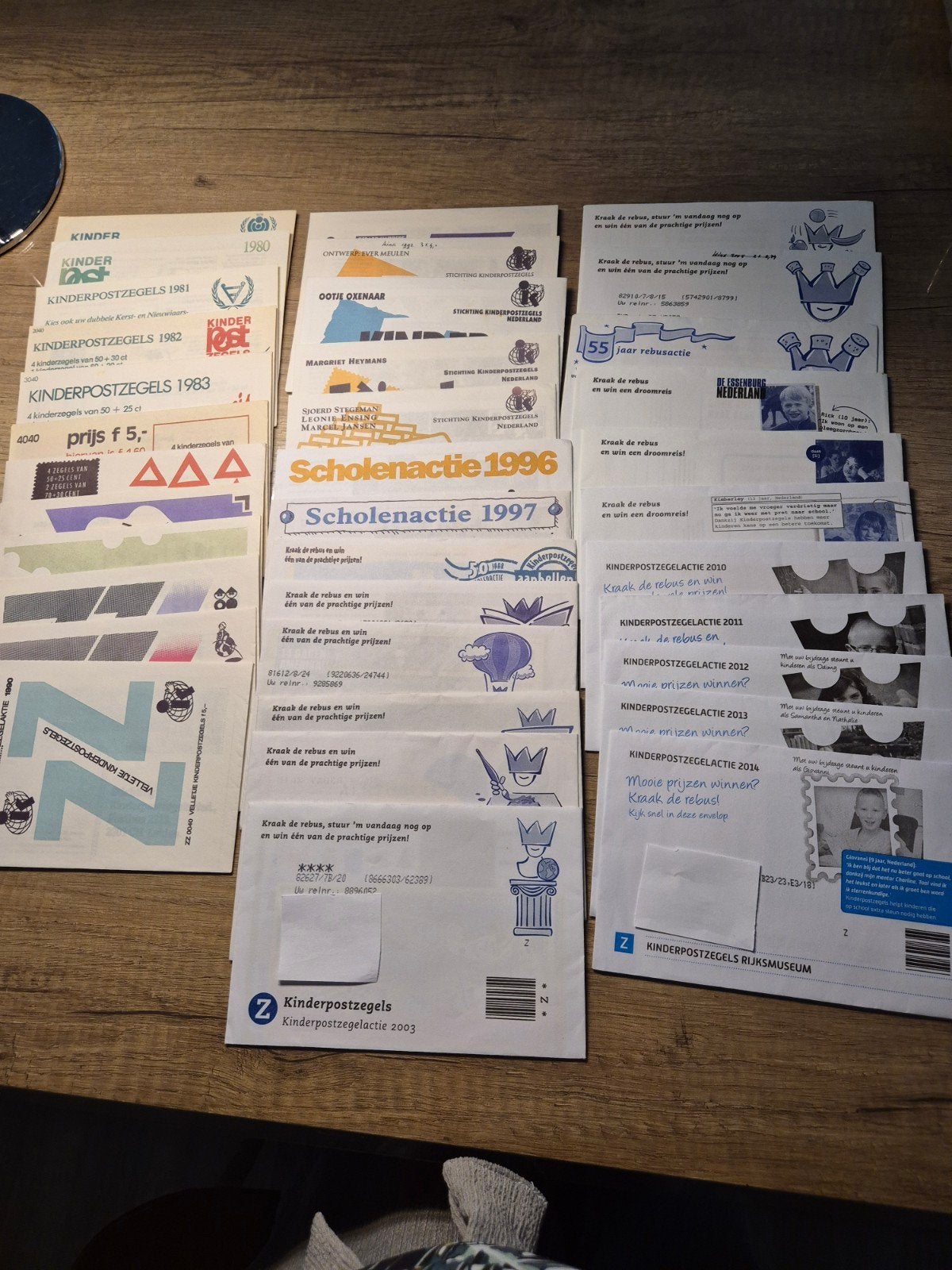 kinderpostzegels 1979 tot 2014, Ophalen of Verzenden