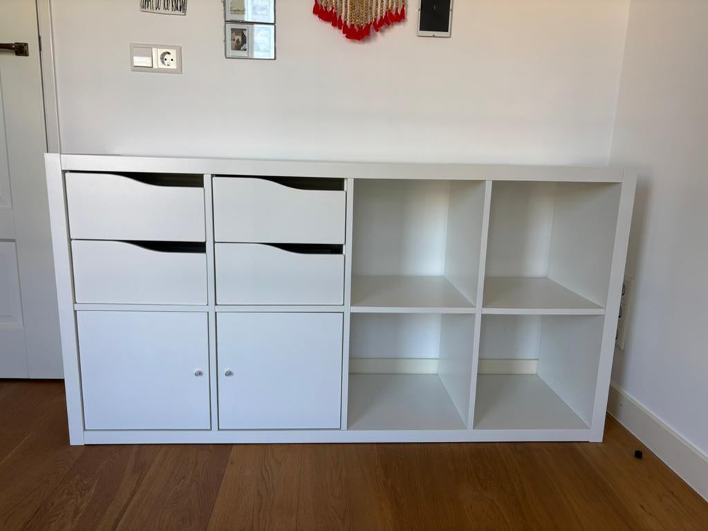 IKEA KALLAX, Ophalen, 100 tot 150 cm, Zo goed als nieuw, Minder dan 100 cm