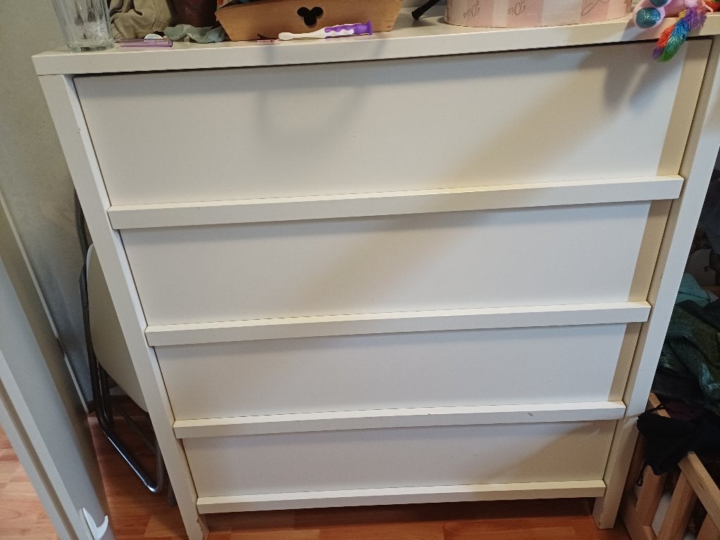 Gratis Commode ikea 4 lades, Ophalen, Gebruikt, 50 tot 70 cm, 105 cm of meer