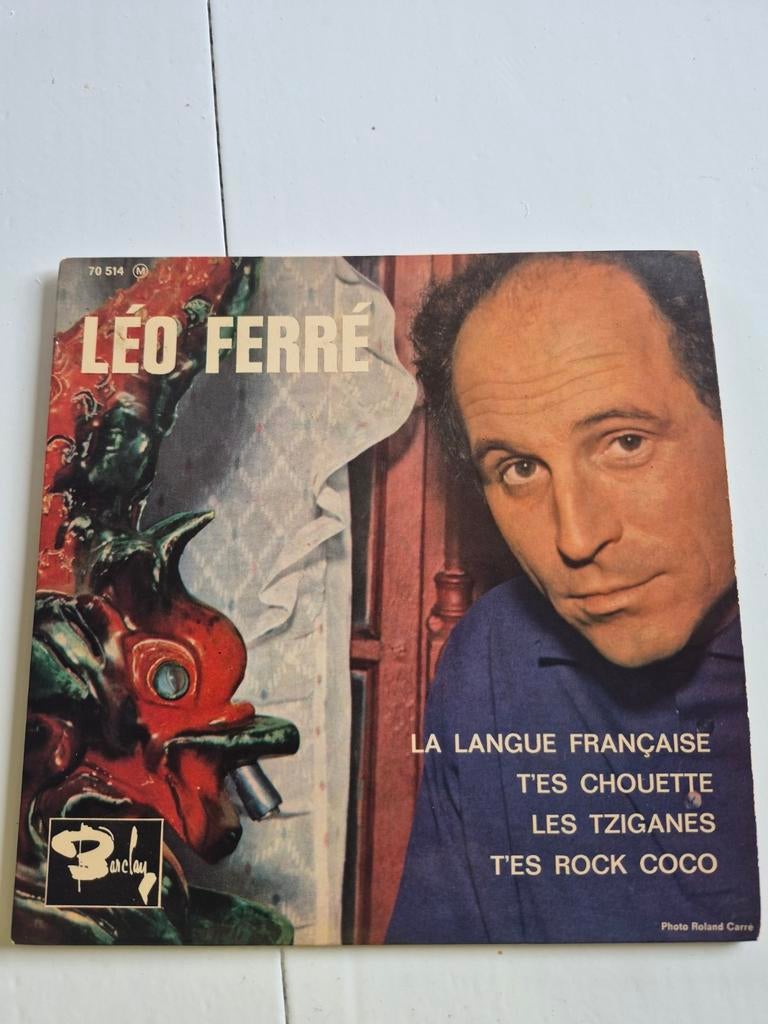 Léo Ferré single uit 1965, Ophalen of Verzenden, Gelezen