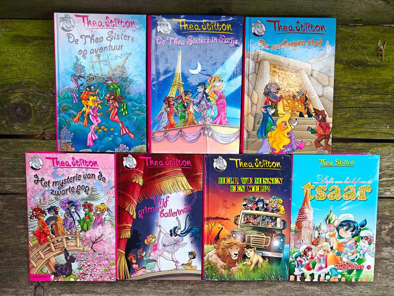 7 Boeken van Thea Stilton., Ophalen of Verzenden, Zo goed als nieuw