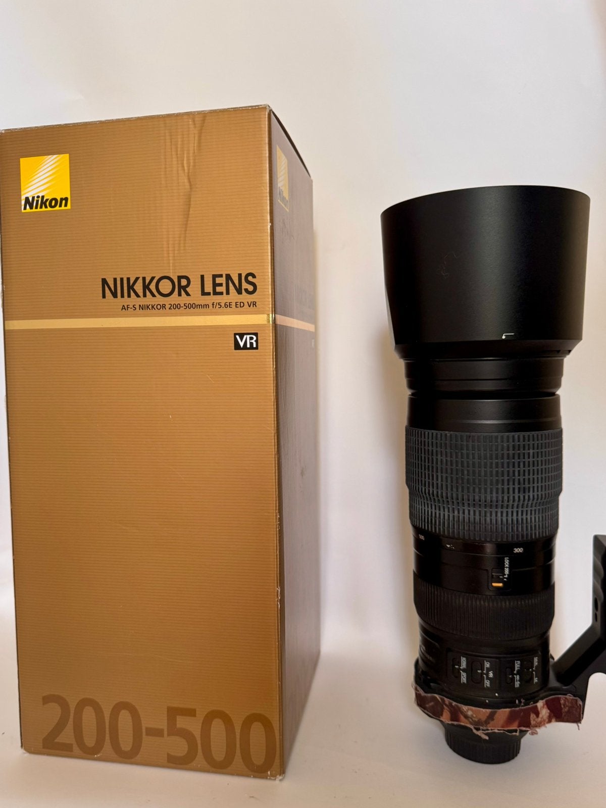 Nikon AF-S 200-500mm f/5.6E VR ED voor F mount, Ophalen, Gebruikt, Telelens