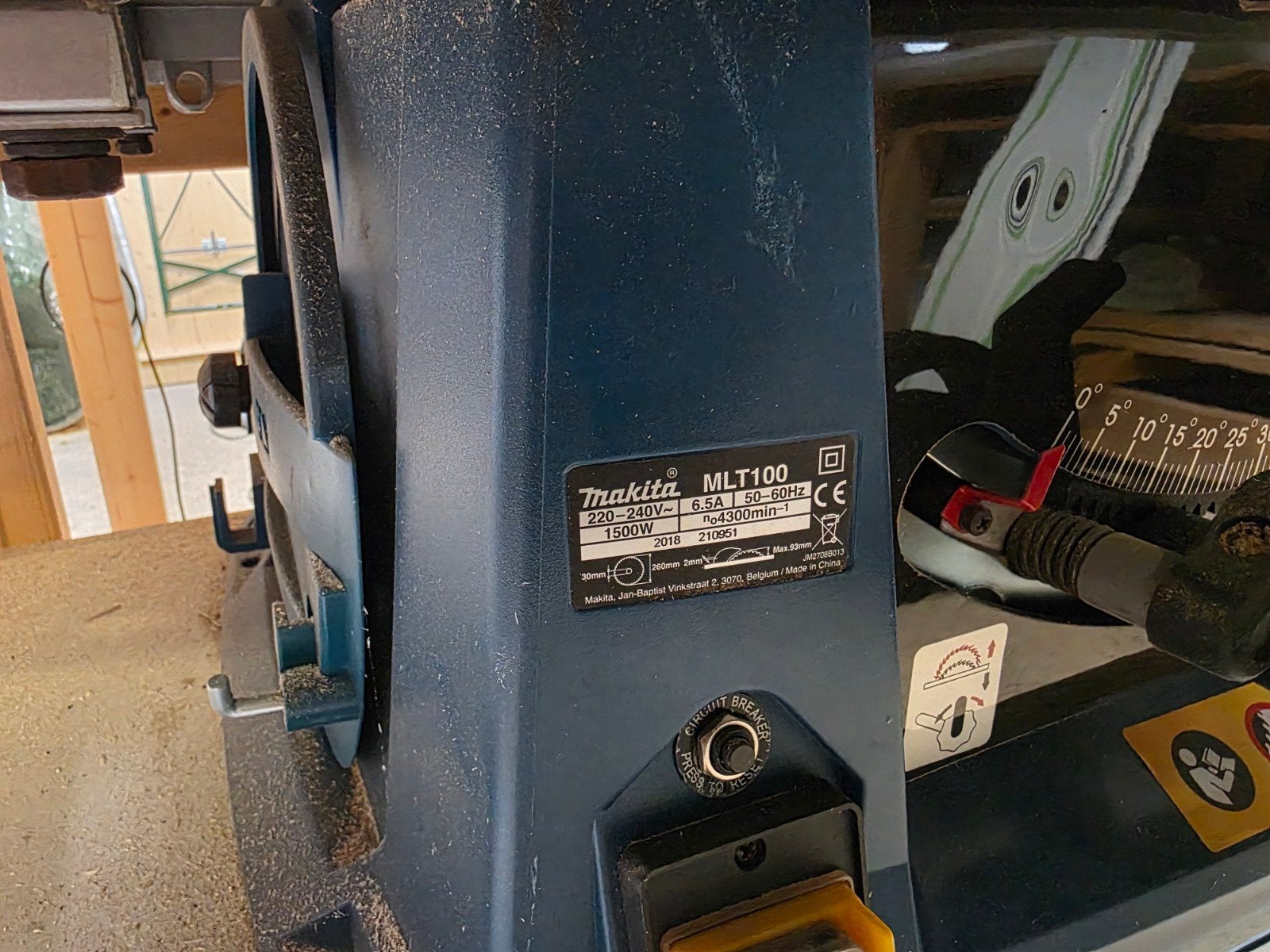 makita zaagtafel, Doe-het-zelf en Verbouw, Gereedschap | Boormachines, Ophalen of Verzenden, Boor- en/of Breekhamer