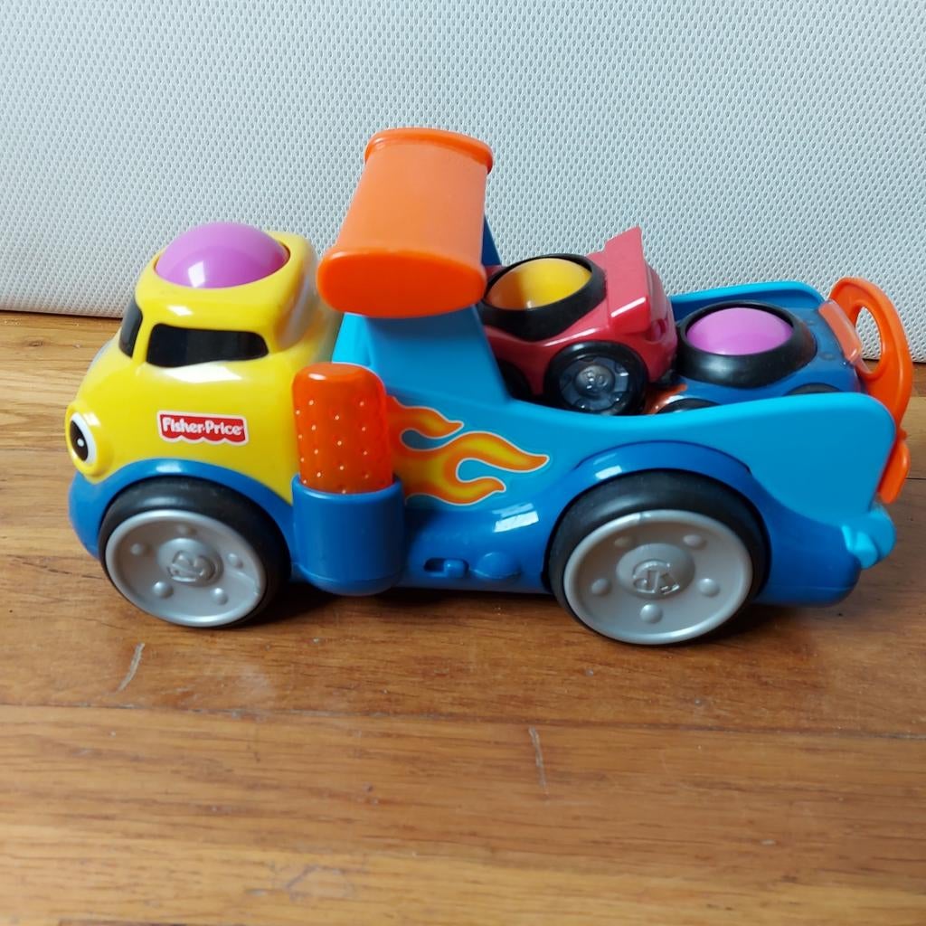 Fisher price auto met licht en geluid, Kinderen en Baby's, Speelgoed | Speelgoedvoertuigen, Ophalen