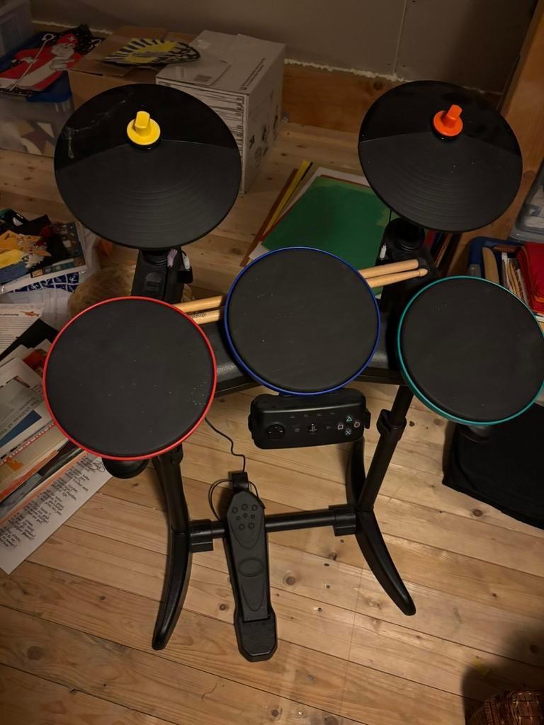 Band Hero drumstel voor playstation, Ophalen of Verzenden, Zo goed als nieuw, Overige merken
