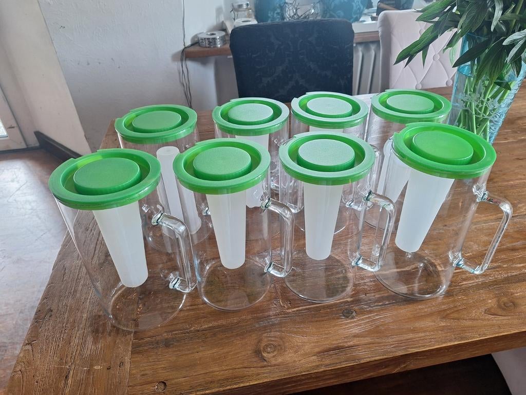 Waterkaraf  8 stuks, Ophalen, Nieuw, Overige merken, Glas