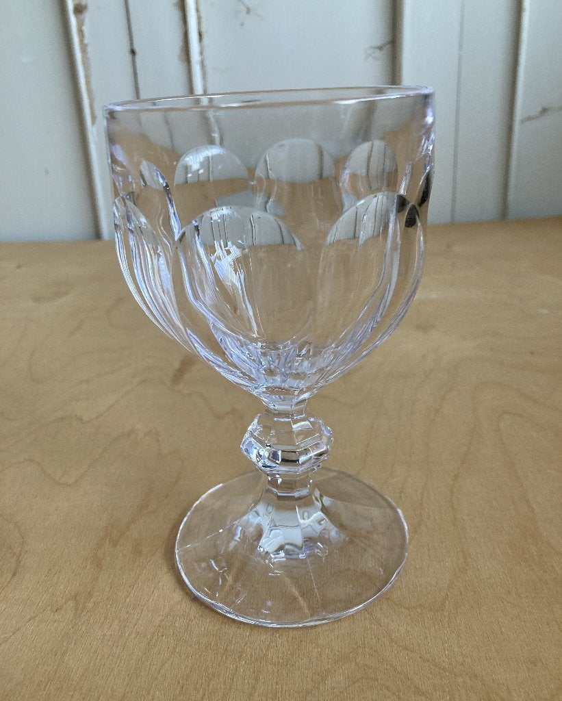 Vintage / 5 oude kristallen bokalen - ijscoupes - schaaltjes, Glas of Glazen, Overige merken, Vintage, Ophalen of Verzenden