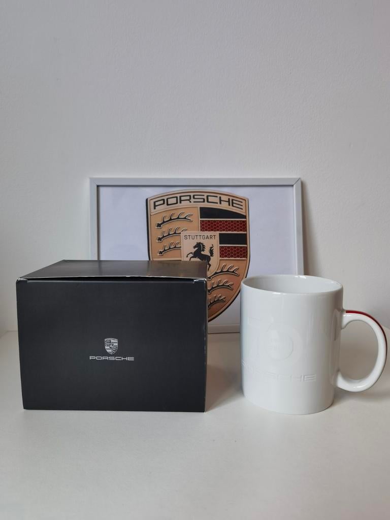 Nieuw origineel porsche mok 70 jaar jubileum 

Zie ook mij, Ophalen of Verzenden, Nieuw, Rond