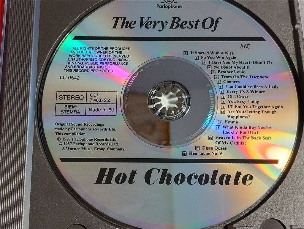 Hot Chocolate ‎- The Very Best Of Hot Chocolate, Ophalen of Verzenden, Zo goed als nieuw