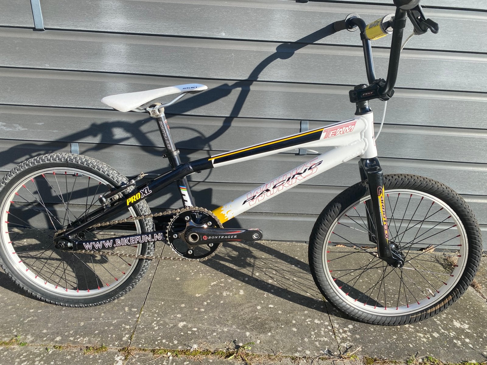 Nieuwe “RacingWorks” ProXL race BMX., Ophalen, Velgrem, V-brakes, 20 tot 24 inch