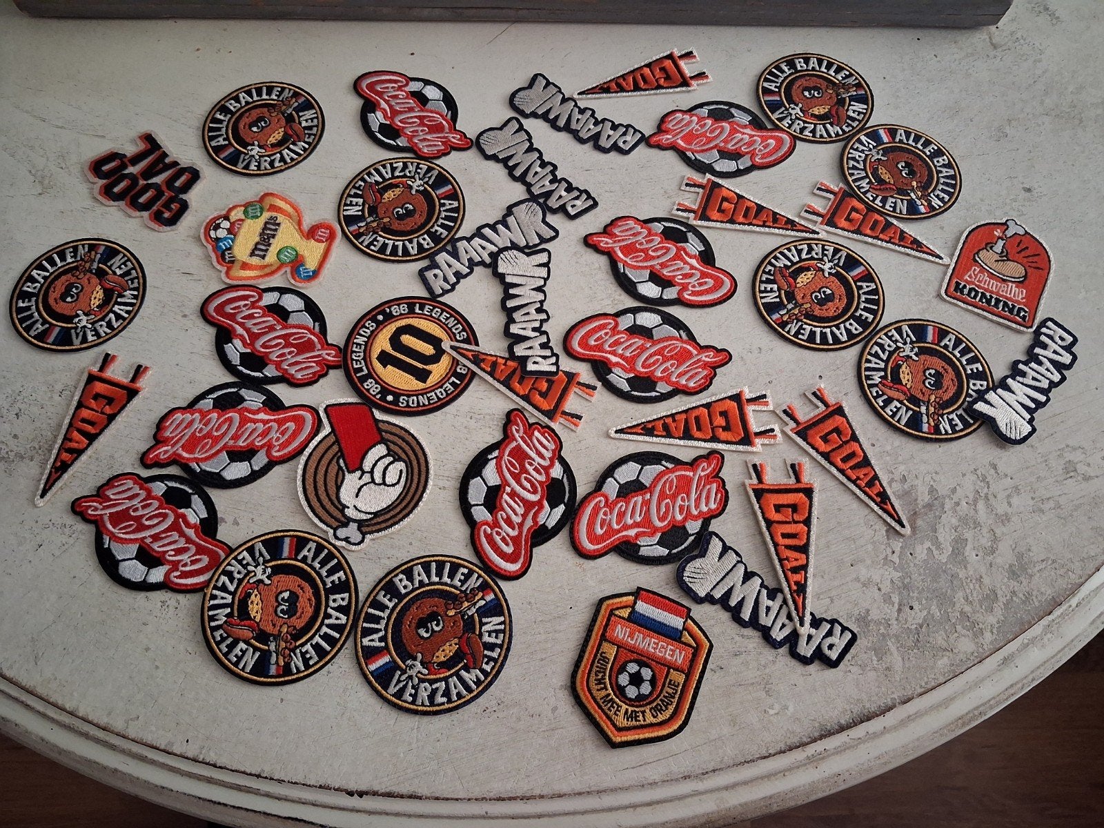 Jumbo embleem juich jack patch, Verzamelen, Supermarktacties, Jumbo, Ophalen