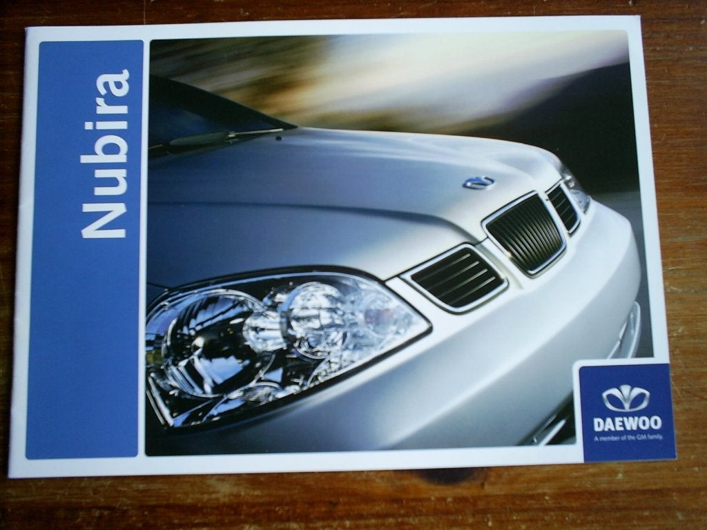Daewoo Nubira 2004 24 pag. Duits, Verzenden, Zo goed als nieuw