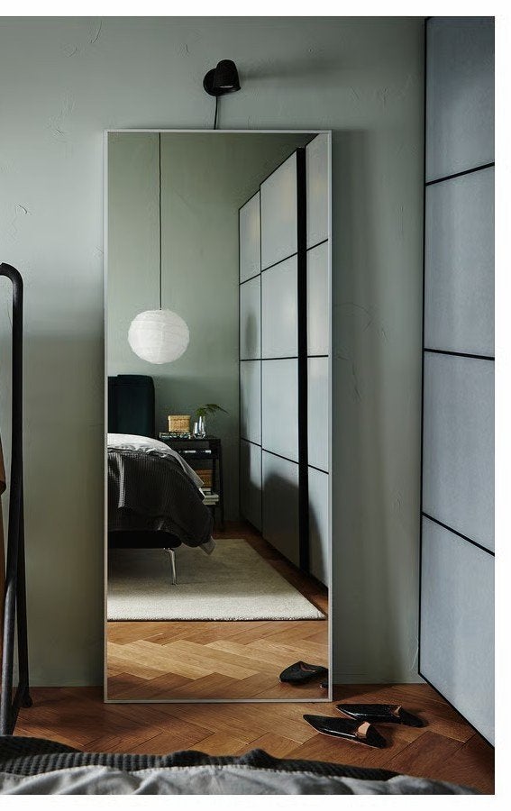 Spiegel Hovet Ikea, Huis en Inrichting, Ophalen, Zo goed als nieuw, 75 tot 100 cm, 150 tot 200 cm