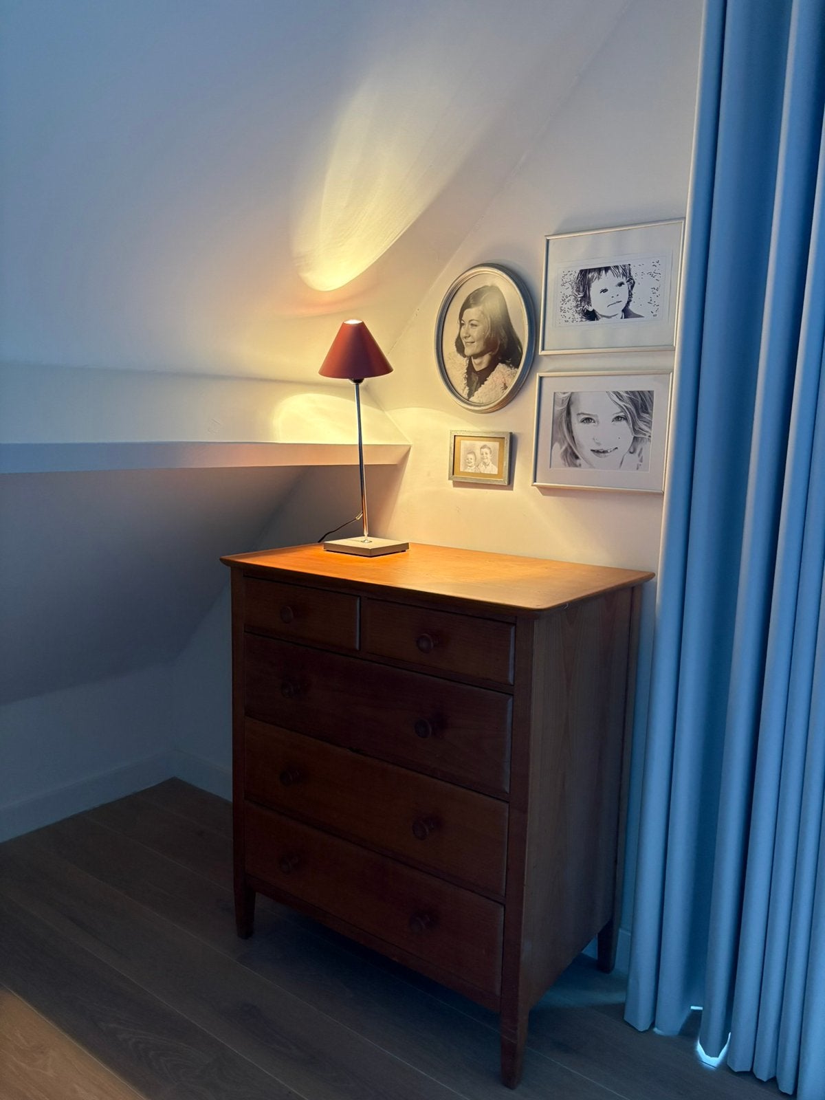 Leuk houten ladekastje, of commode, Ophalen, Zo goed als nieuw, 75 tot 100 cm, Minder dan 50 cm