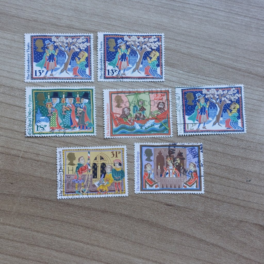 Engeland  1986  Mi 1091/95, Ophalen of Verzenden, Gestempeld