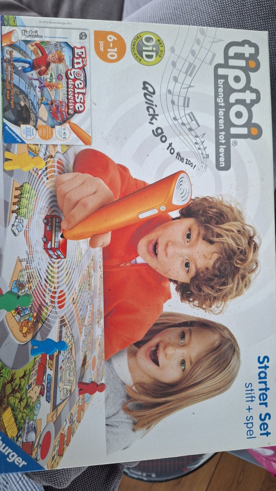 Tiptoi Starter Set: De Engelse Detective (6-10 jaar), Ophalen, Gebruikt, Taal en Lezen, Met geluid
