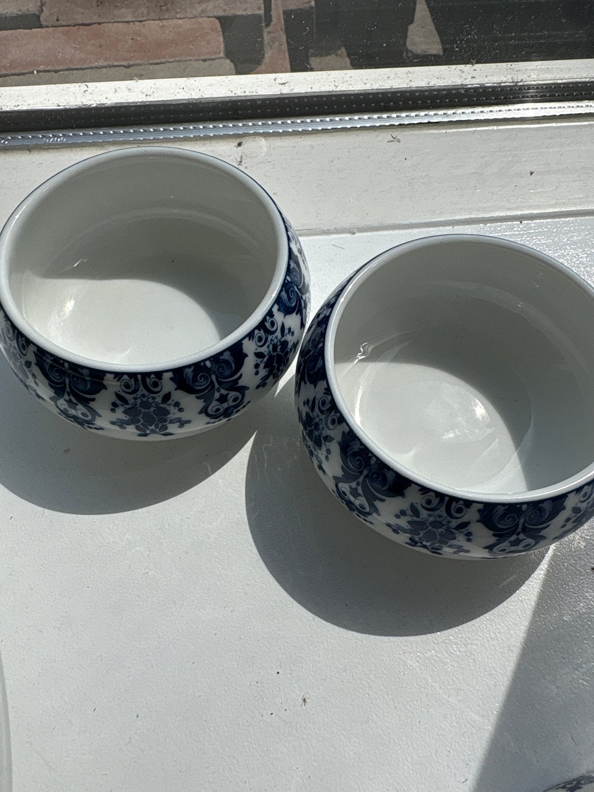 6 x KLM Marcel Wanders sushi kommetjes Delftsblauw, Overige merken, Ophalen of Verzenden, Zo goed als nieuw, Kom(men)