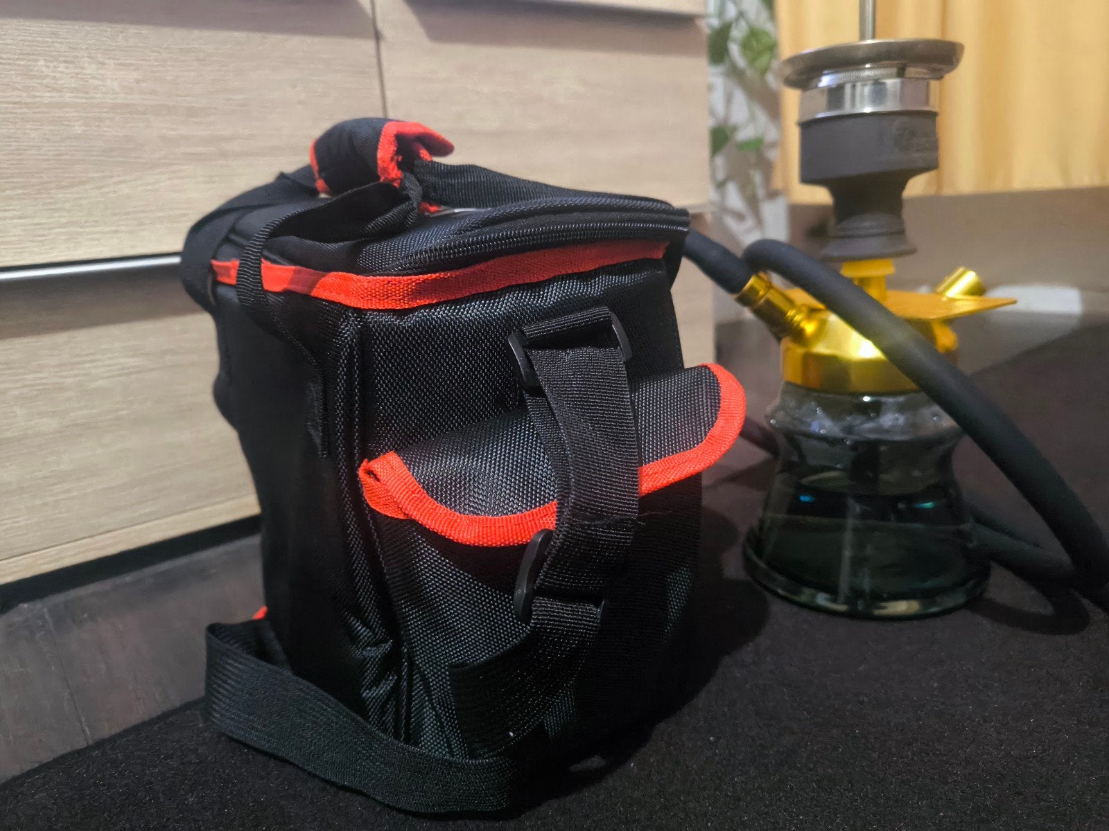 waterpijp shisha Amy Deluxe Goud + dubbel appel, Ophalen, Zo goed als nieuw, (Water)pijp