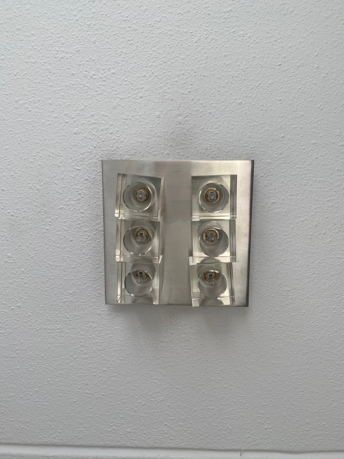 Plafon lamp halogeen, Ophalen of Verzenden, Glas