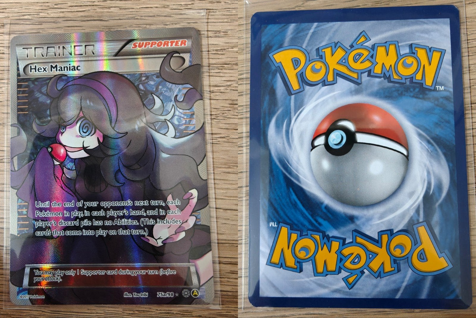 pokemon kaarten hex maniac & delinquent, Hobby en Vrije tijd, Verzamelkaartspellen | Pokémon, Ophalen, Zo goed als nieuw, Meerdere kaarten