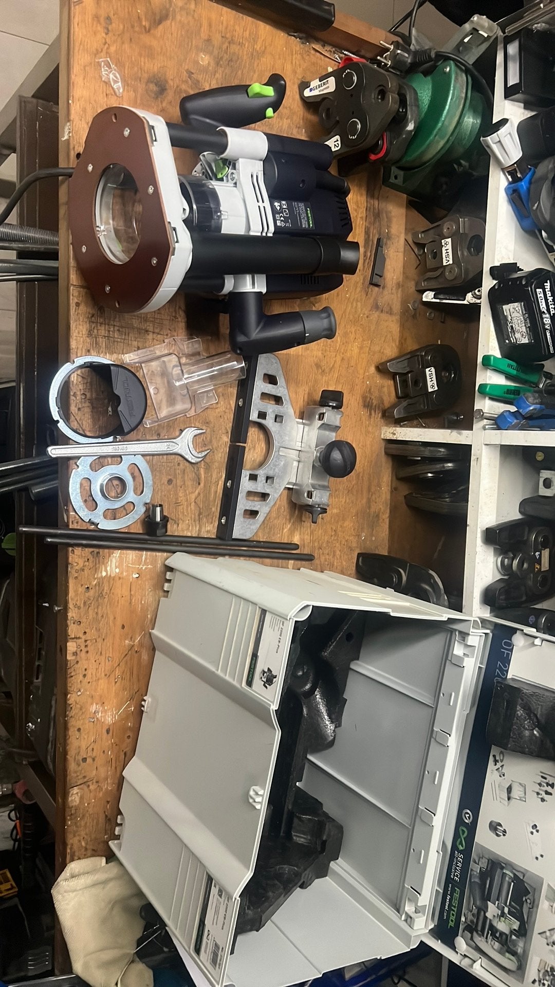 Festool of 2200 inc accessoires Z.g.a.n, Ophalen of Verzenden, Nieuw