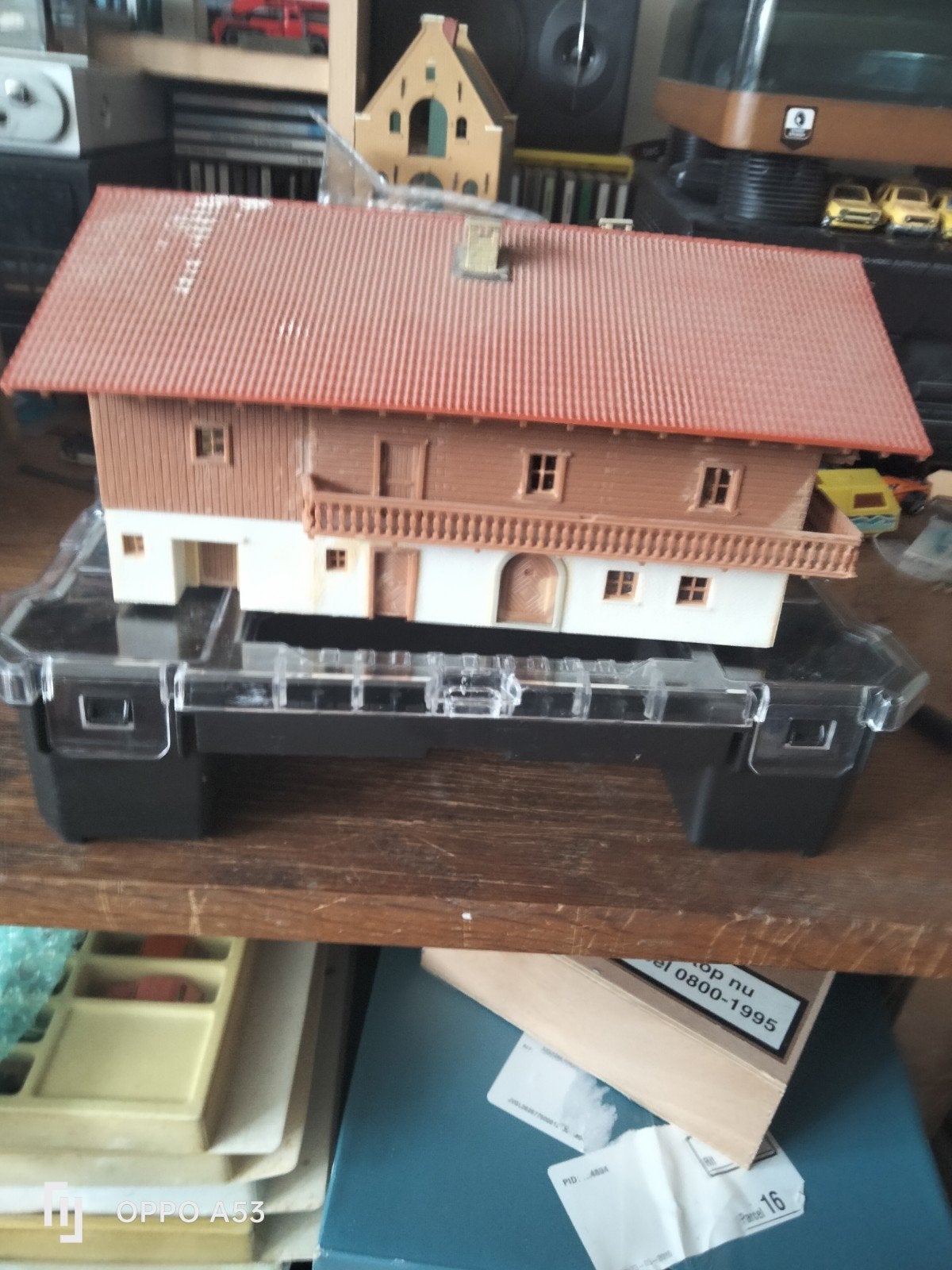 Faller Alpen huis ho, Ophalen of Verzenden, Gelijkstroom of Wisselstroom, Brug, Tunnel of Gebouw, Overige merken
