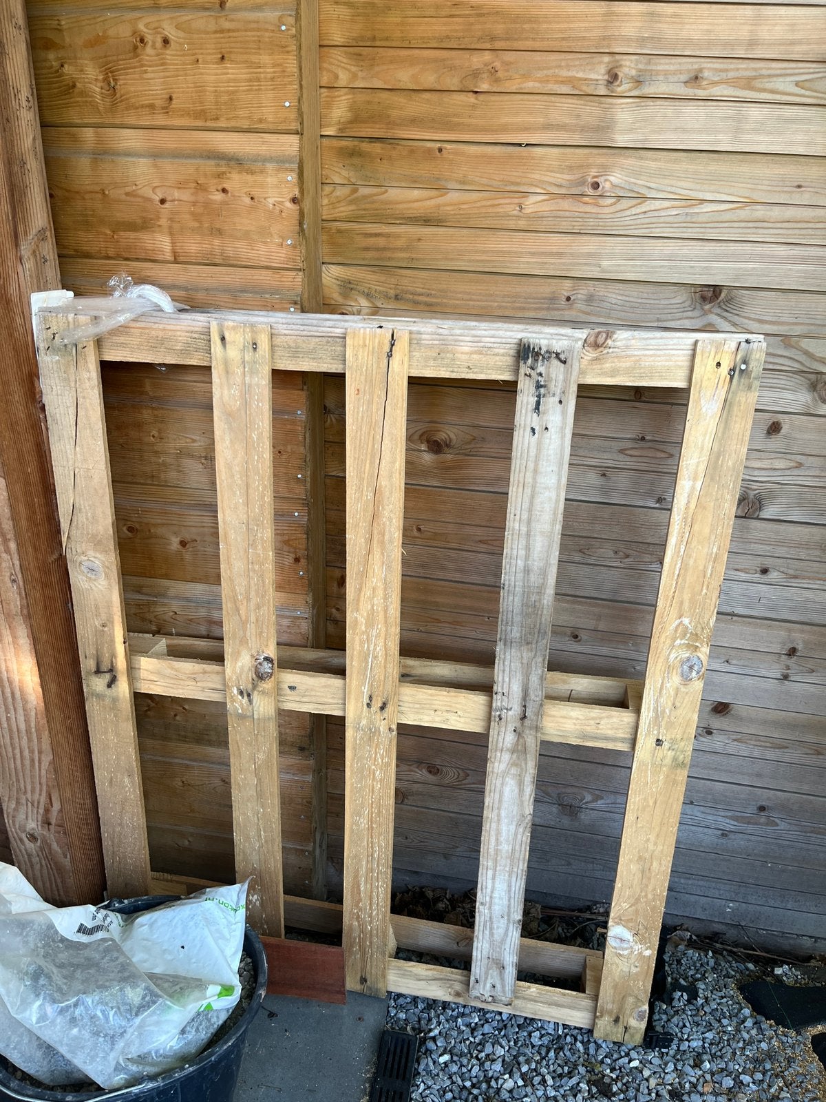 Pallet, Doe-het-zelf en Verbouw, Hout en Planken, Ophalen, Zo goed als nieuw, Minder dan 200 cm, Vuren