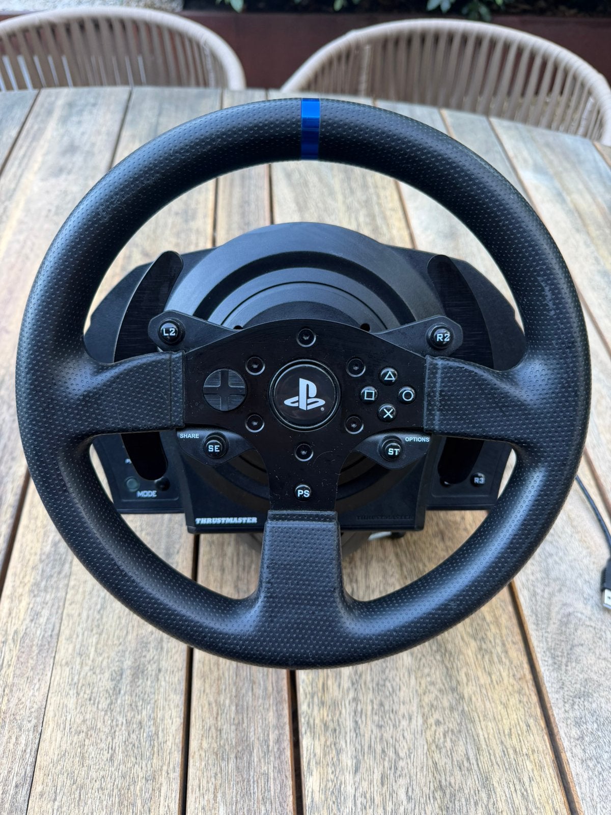 Thrustmaster T300 RS Force Feedback Racing Wheel, Ophalen of Verzenden, Zo goed als nieuw, Stuur of Pedalen, PlayStation 3