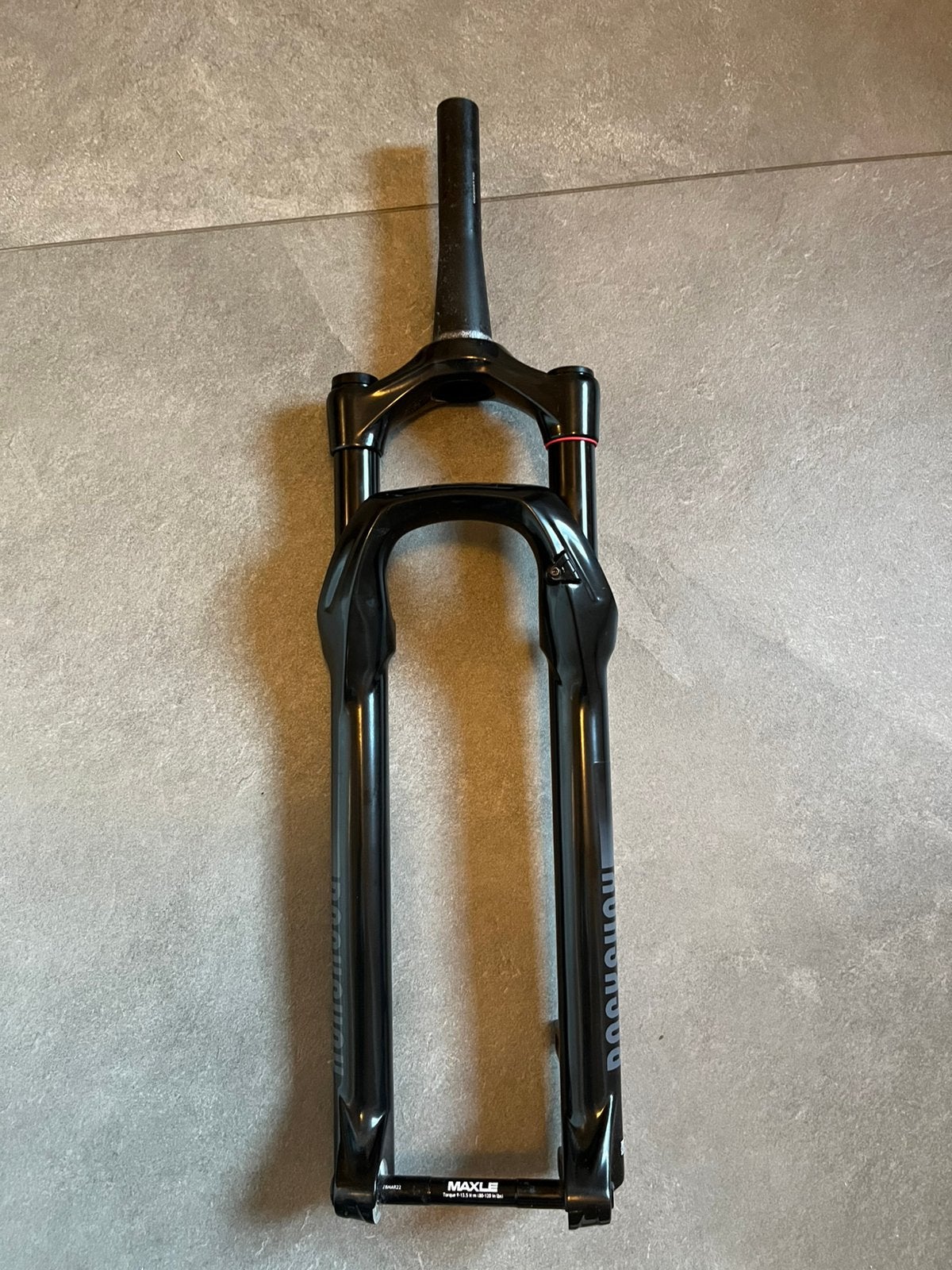 Verende voorvork Rockshox nieuw 100mm, Ophalen, Zo goed als nieuw, Mountainbike, Voorvork