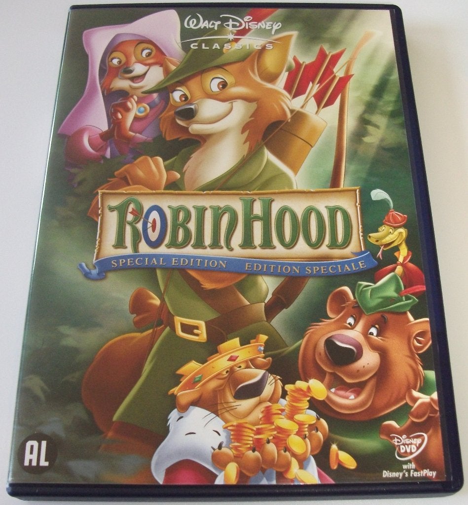 Dvd *** ROBIN HOOD *** Walt Disney Classics 23, Avontuur, Alle leeftijden, Nederlands, Ophalen of Verzenden