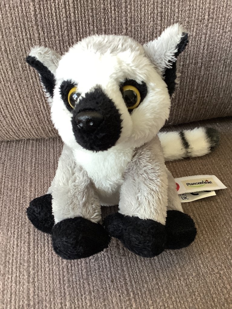 Ringstaartmaki Planckendael Zoo Antwerpen 12 cm hoog 4 euro, Ophalen of Verzenden, Zo goed als nieuw, Overige typen