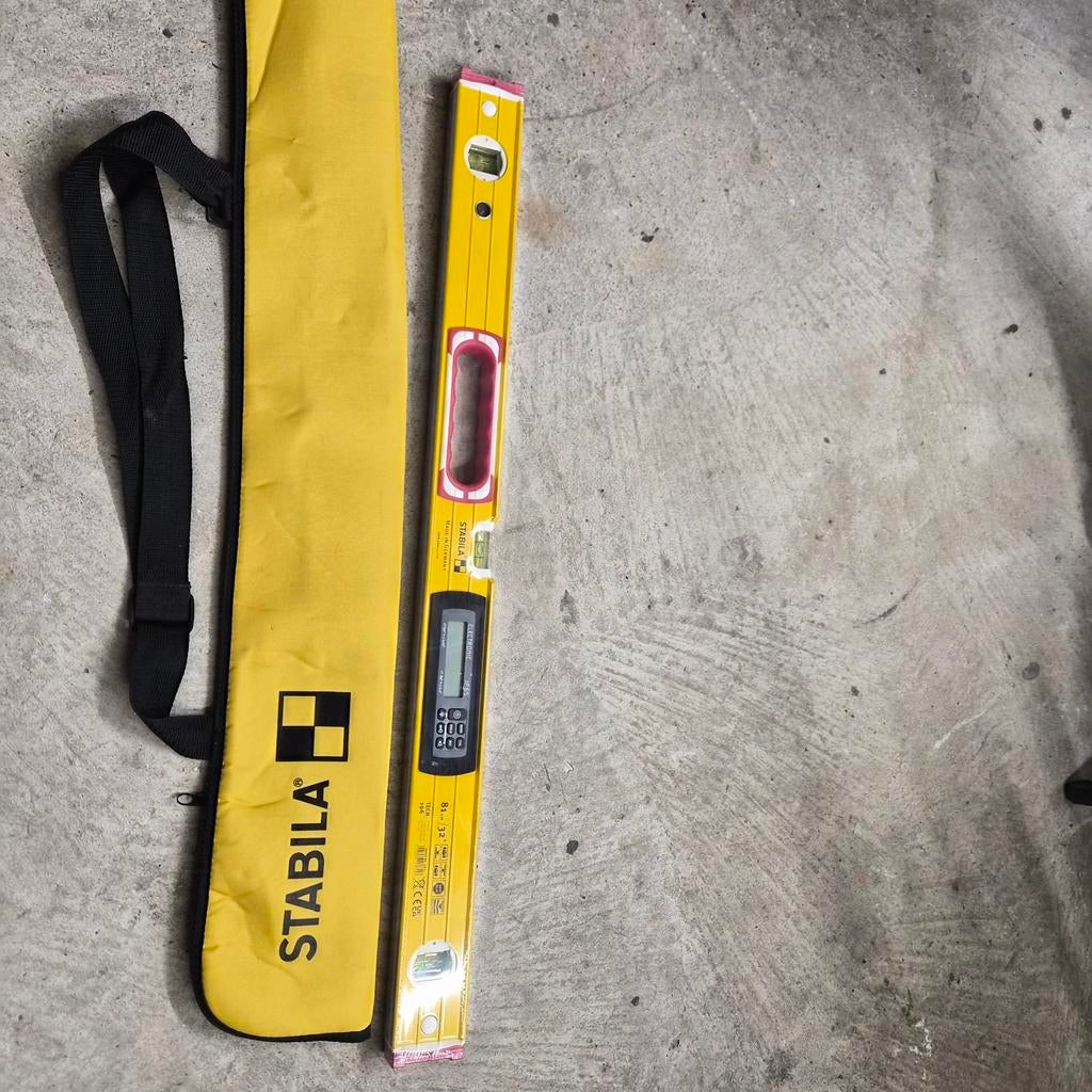 Nieuwe Stabila Digitale Waterpas TECH 196 DL 81 cm, Ophalen of Verzenden, Nieuw