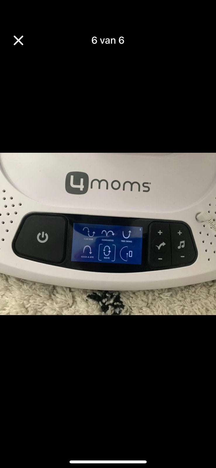4moms schommelstoel, Kinderen en Baby's, Wipstoeltjes, Ophalen of Verzenden, Zo goed als nieuw