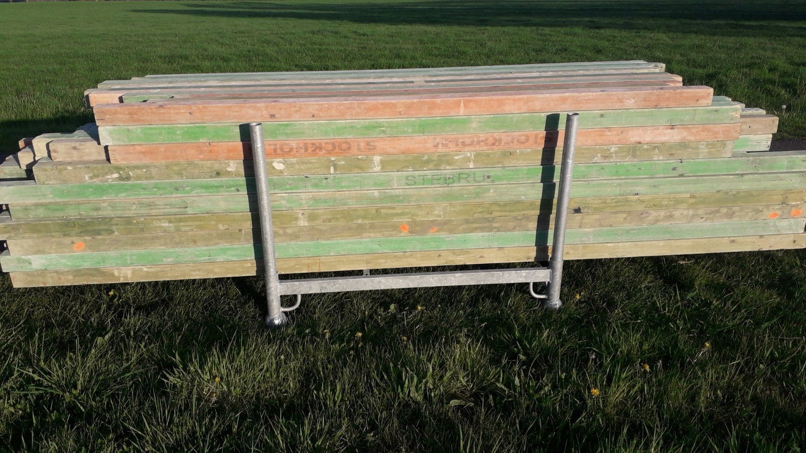 metselprofielen, Ophalen, Hout
