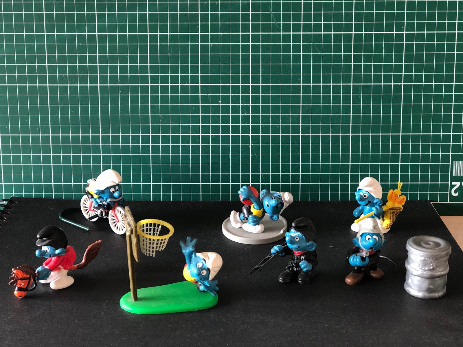 VINTAGE SMURFENVERZAMELING, Verzamelen, Smurfen, Ophalen of Verzenden, Zo goed als nieuw, Verschillende Smurfen