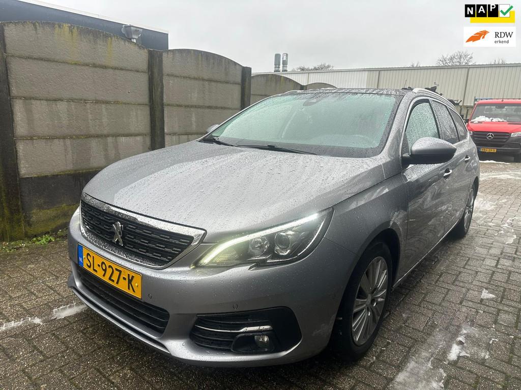 Peugeot 308 SW 1.6 BlueHDI Blue Lease Premium PANO/ STOELVER, Voorwielaandrijving, Gebruikt, 4 cilinders, Lichtsensor