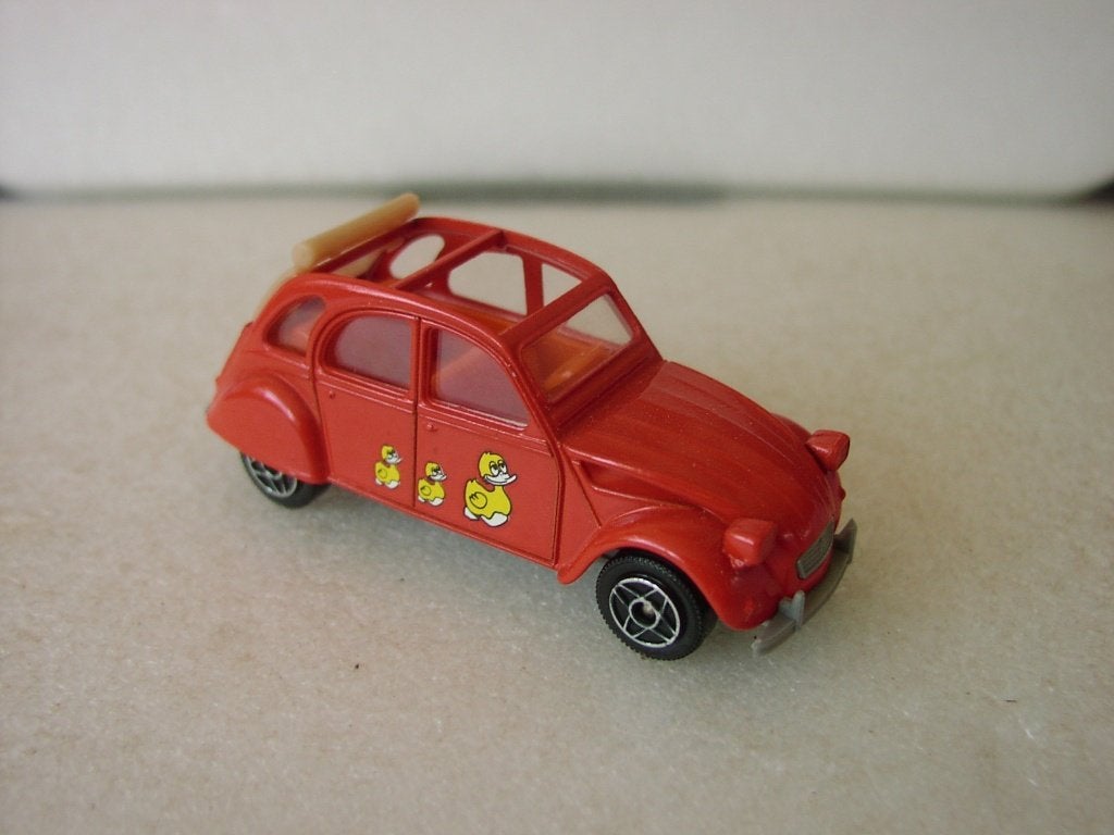 Dinky Toys 1401 Citroen 2CV6, Verzenden, Zo goed als nieuw, Auto, Dinky Toys