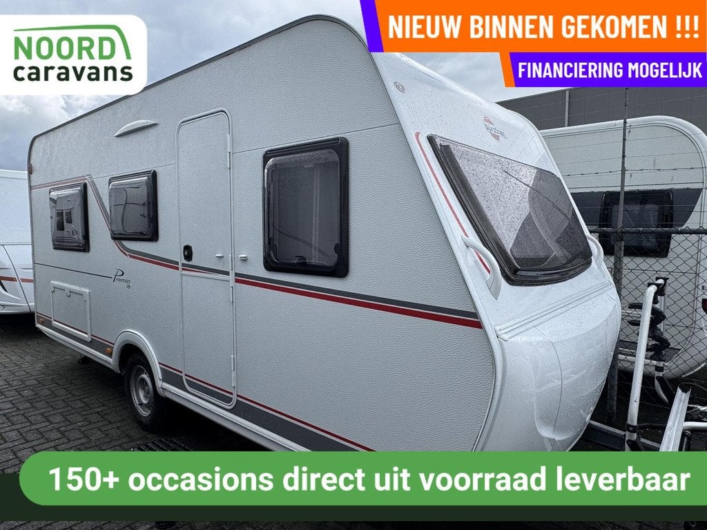 Bürstner 480 TL PREMIO LIFE,ENKELE BEDDEN,MOVER,LICHTGEWICH, Caravans en Kamperen, Caravans, Mover, Bedrijf, 750 - 1000 kg, Bürstner