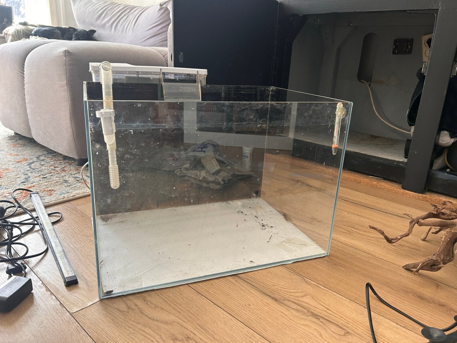 Aquarium 50-30-30 inclusief extra’s, Dieren en Toebehoren, Ophalen