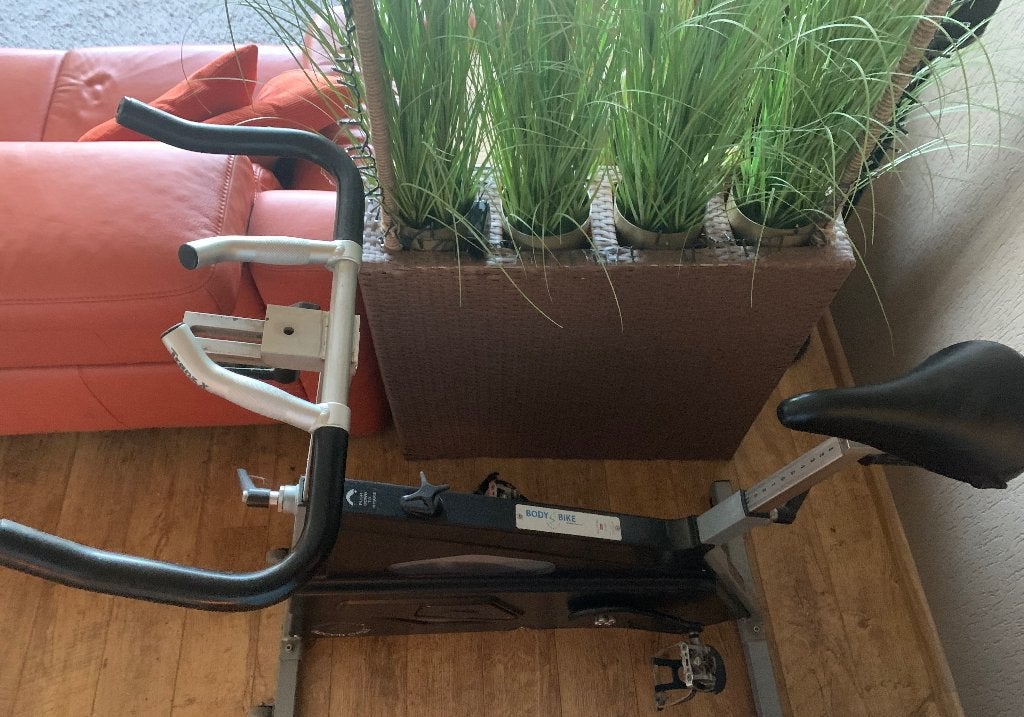 Fitness, Ophalen, Gebruikt, Spinningfiets, Metaal