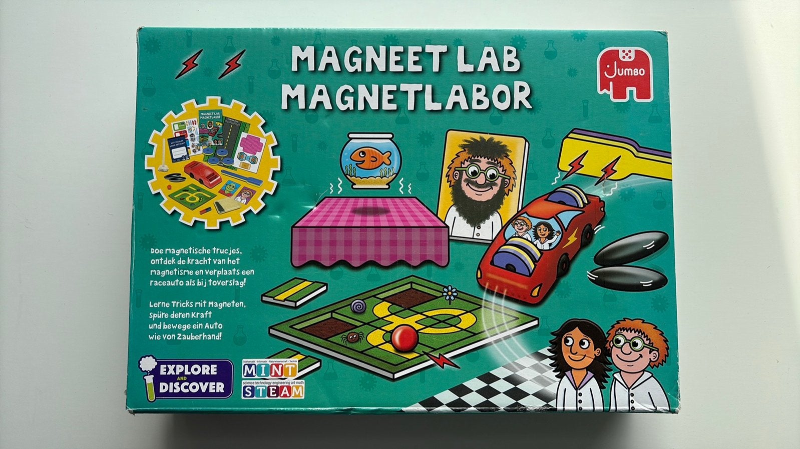 Magneet lab, Ophalen of Verzenden, Zo goed als nieuw