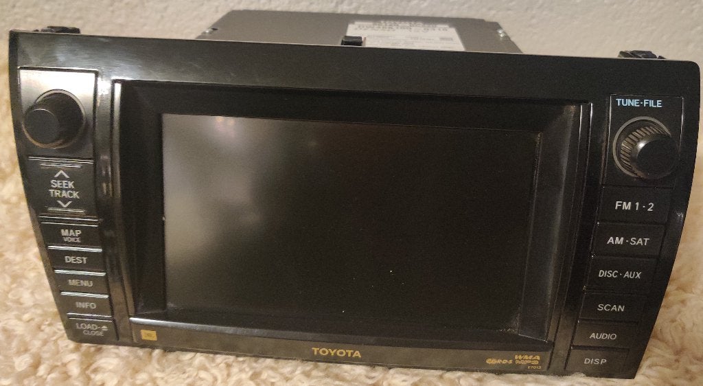 Toyota radio Navi 86120-OC220 Denso DW468100-0318, Ophalen, Gebruikt