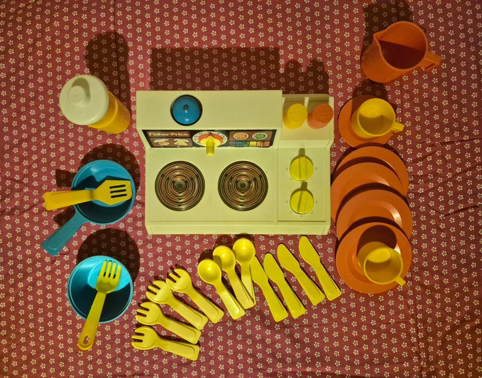 Fisher-Price keukentje kookplaat fornuisje, Verzenden
