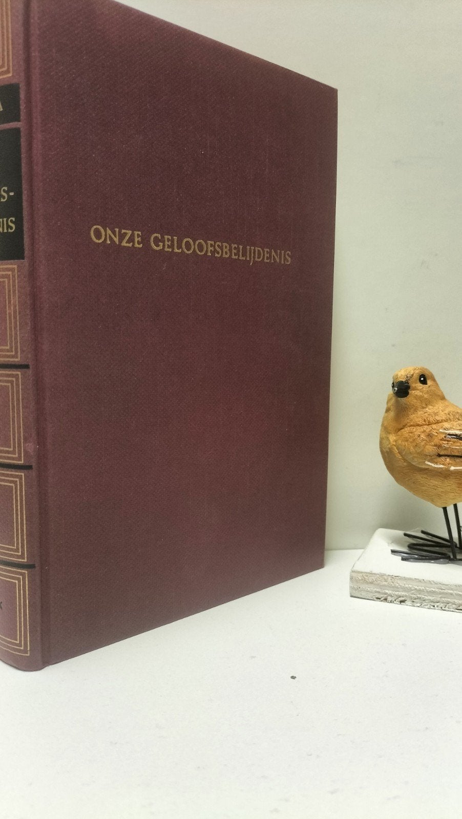 Feenstra, Ds. J.G.; Onze Geloofsbelijdenis, Ophalen of Verzenden, Gelezen, Christendom | Protestants