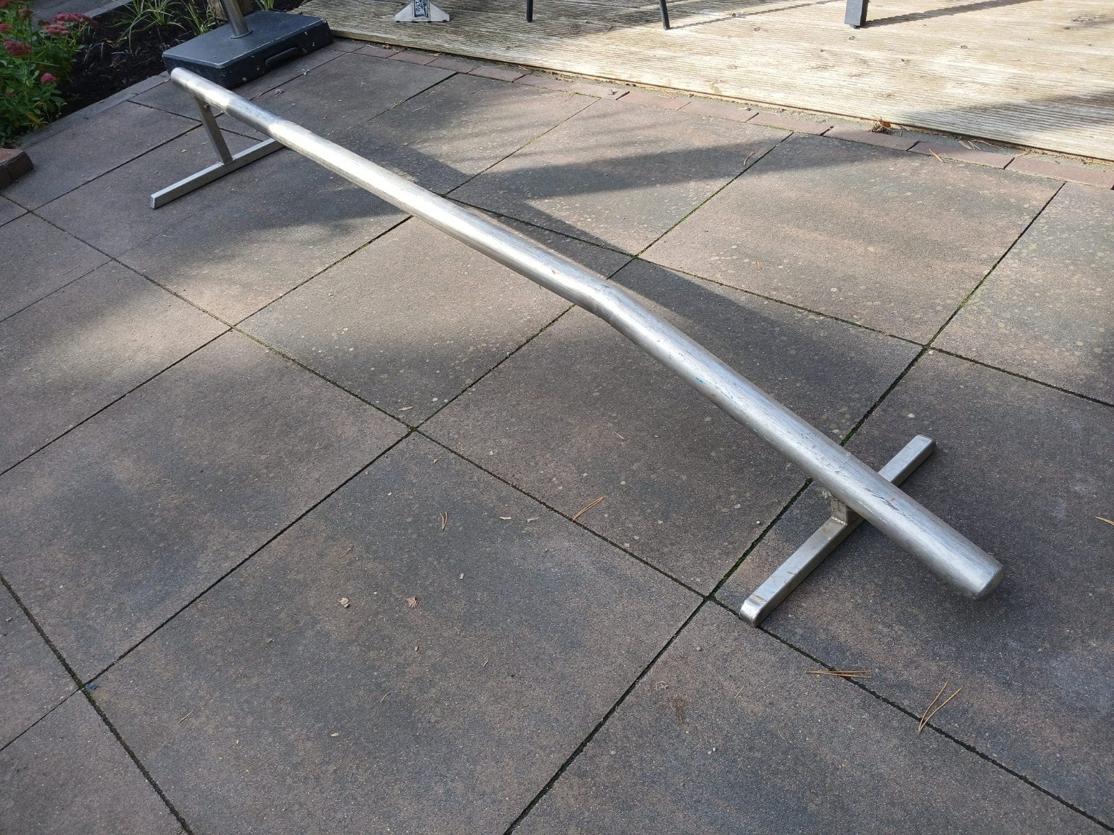 Grindrail voor skaters of skateboarders, Sport en Fitness, Ophalen, Gebruikt