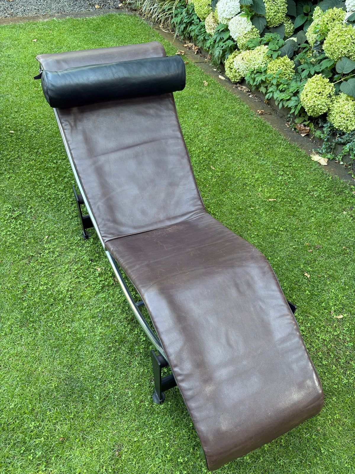 Cassina LC4 Chaise Longue Leer - Mooie Staat, Ophalen, Gebruikt, Eenpersoons, Leer