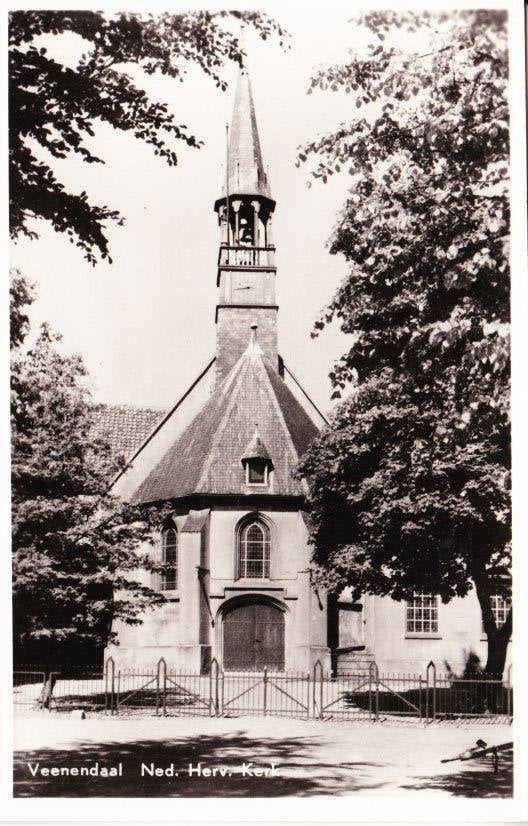 VEENENDAAL,- Ned. Herv. Kerk.   17-08, Verzamelen, Ophalen of Verzenden, 1960 tot 1980, Ongelopen, Utrecht